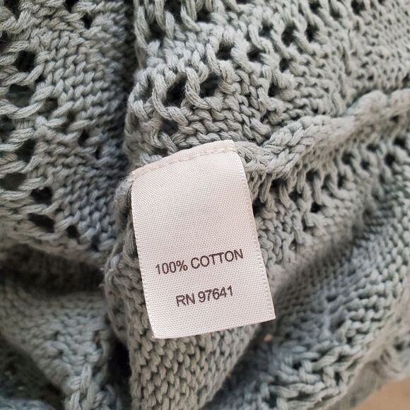 J.Jill Crochet Cardigan sz SP - Picture 10 of 11